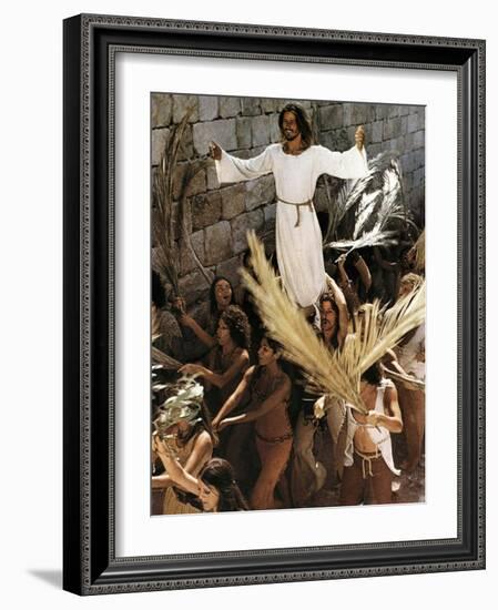 Jesus Christ Superstar, Ted Neeley, 1973-null-Framed Photo