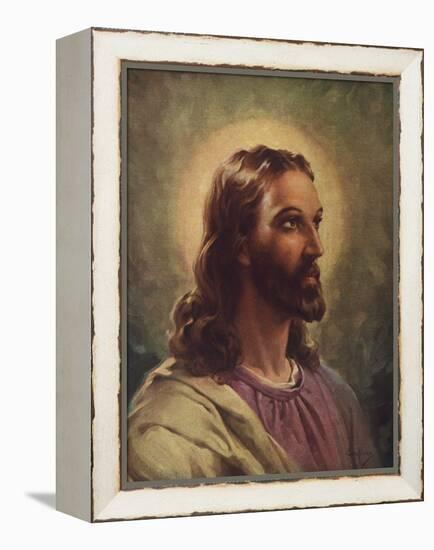 Jesus Christ-null-Framed Premier Image Canvas