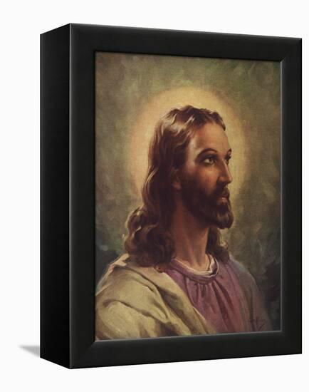 Jesus Christ-null-Framed Premier Image Canvas