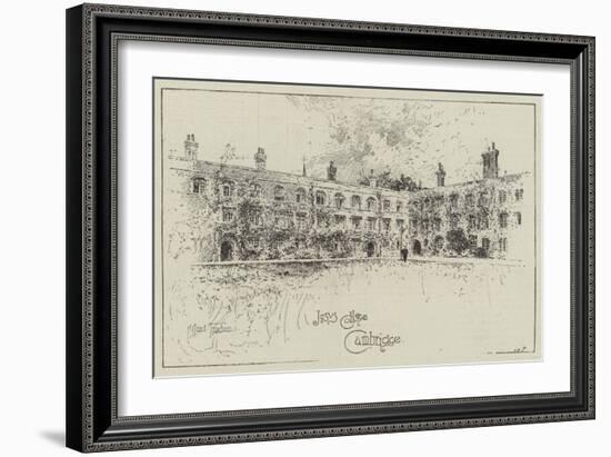 Jesus College, Cambridge-Joseph Holland Tringham-Framed Giclee Print