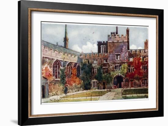 Jesus College-William Matthison-Framed Giclee Print