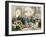 Jesus Curing an Impotent Man at the Pool of Bethesda-Jean Bernard Restout-Framed Giclee Print