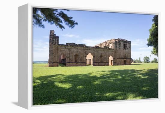 Jesus De Tavarangue, One of the Best Preserved Jesuit Missions, Paraguay-Peter Groenendijk-Framed Premier Image Canvas