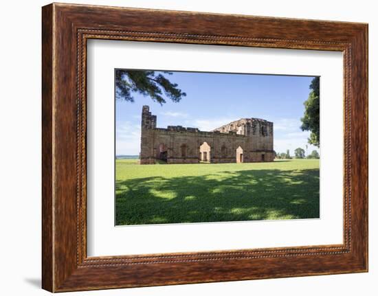 Jesus De Tavarangue, One of the Best Preserved Jesuit Missions, Paraguay-Peter Groenendijk-Framed Photographic Print