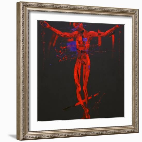 Jesus Dies on the Cross - Station 12-Penny Warden-Framed Giclee Print