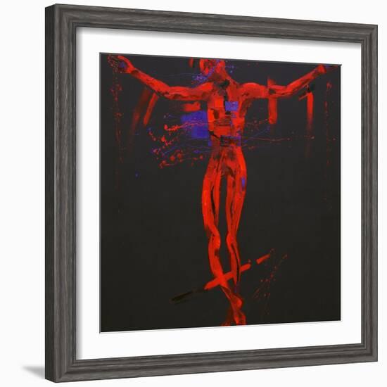 Jesus Dies on the Cross - Station 12-Penny Warden-Framed Giclee Print