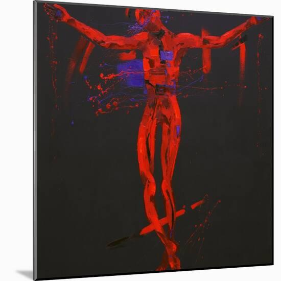 Jesus Dies on the Cross - Station 12-Penny Warden-Mounted Giclee Print