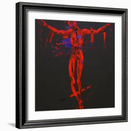 Jesus Dies on the Cross - Station 12-Penny Warden-Framed Giclee Print