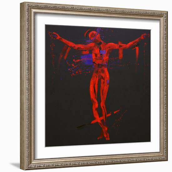 Jesus Dies on the Cross - Station 12-Penny Warden-Framed Giclee Print