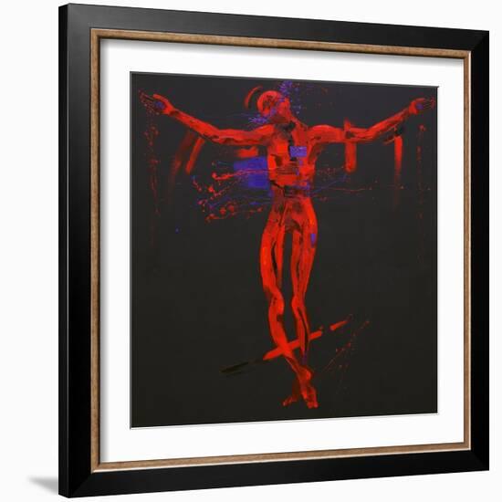 Jesus Dies on the Cross - Station 12-Penny Warden-Framed Giclee Print