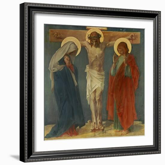 Jesus Dies on the Cross-Martin Feuerstein-Framed Giclee Print