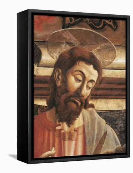 Jesus' Face, Detail from the Last Supper, 1450-Andrea Del Castagno-Framed Premier Image Canvas