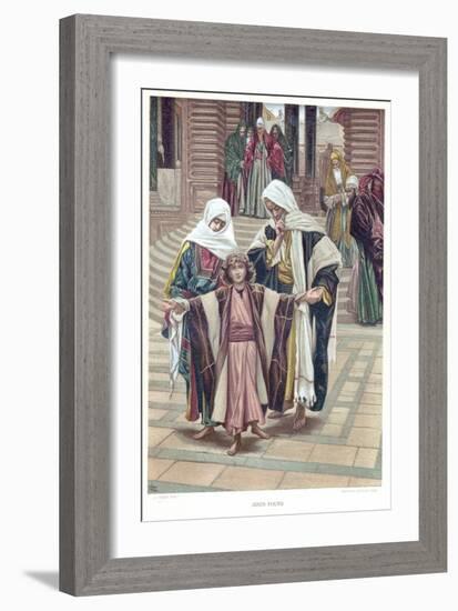 Jesus Found, C1897-James Jacques Joseph Tissot-Framed Giclee Print