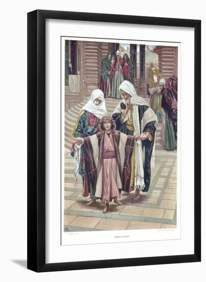 Jesus Found, C1897-James Jacques Joseph Tissot-Framed Giclee Print