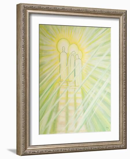 Jesus Gives Great Power of Intercession to Our Lady and St Joseph, and to All Who Pray for Others I-Elizabeth Wang-Framed Giclee Print