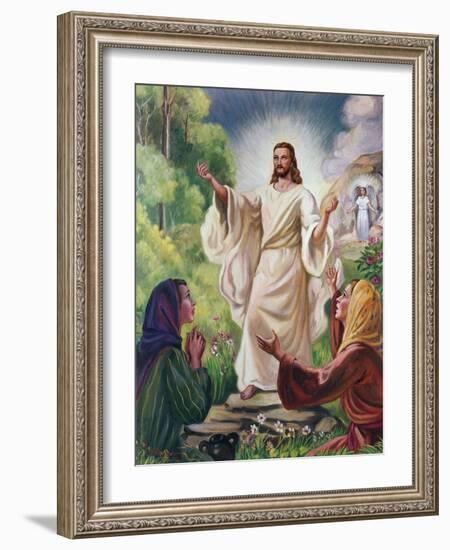 Jesus Has Risen-Vittorio Bianchini-Framed Giclee Print