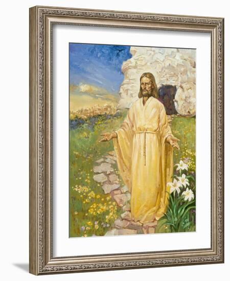 Jesus Has Risen-Hal Frenck-Framed Giclee Print