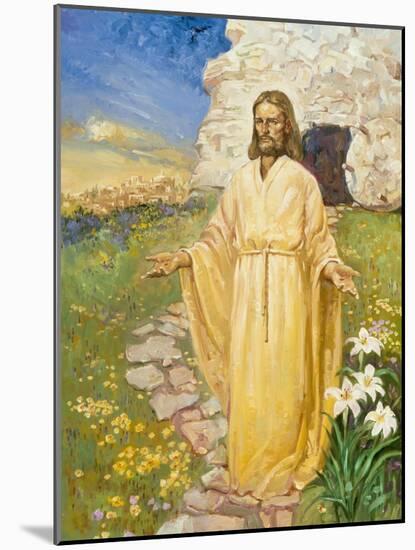 Jesus Has Risen-Hal Frenck-Mounted Giclee Print