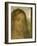 Jesus' Head, Detail from Leonardo's Last Supper, 1498-Leonardo da Vinci-Framed Giclee Print