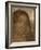 Jesus head, detail from Leonardos Last Supper,1498. After restoration (finished in 1999).-Leonardo Da Vinci-Framed Giclee Print