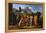 Jesus Healing the Blind of Jericho-Nicolas Poussin-Framed Premier Image Canvas