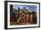 Jesus Healing the Blind of Jericho-Nicolas Poussin-Framed Giclee Print