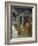 Jesus in Temple Among Doctors, Detail from Life and Passion of Christ-Giotto di Bondone-Framed Giclee Print