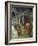 Jesus in Temple Among Doctors, Detail from Life and Passion of Christ-Giotto di Bondone-Framed Giclee Print