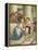 Jesus in the Temple-English School-Framed Premier Image Canvas