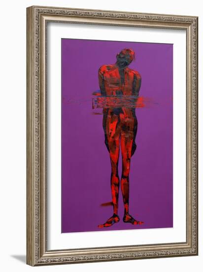 Jesus in the Tomb - Station 14-Penny Warden-Framed Giclee Print