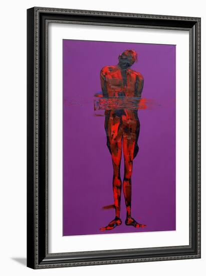 Jesus in the Tomb - Station 14-Penny Warden-Framed Giclee Print