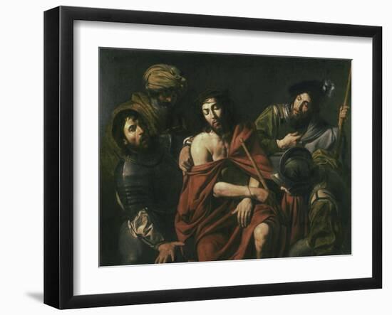 Jesus Insulted by the Soldiers-Jean Valentin De Boulogn-Framed Giclee Print