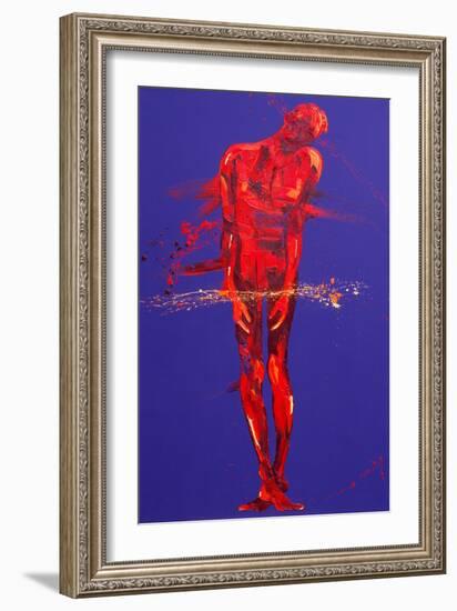 Jesus Is Condemned - Station 1-Penny Warden-Framed Giclee Print