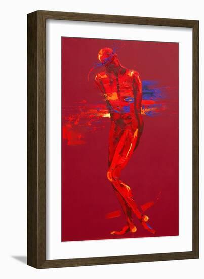 Jesus Is Stripped - Station 10-Penny Warden-Framed Giclee Print