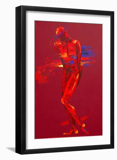 Jesus Is Stripped - Station 10-Penny Warden-Framed Giclee Print