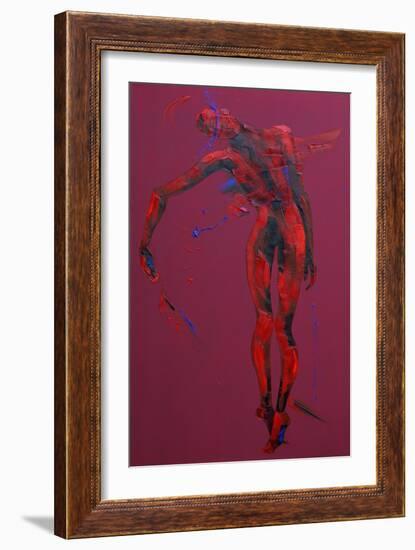 Jesus is Taken Down from the Cross - Station 13-Penny Warden-Framed Giclee Print