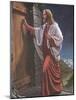 Jesus Knock on the Door-unknown Tobey-Mounted Art Print