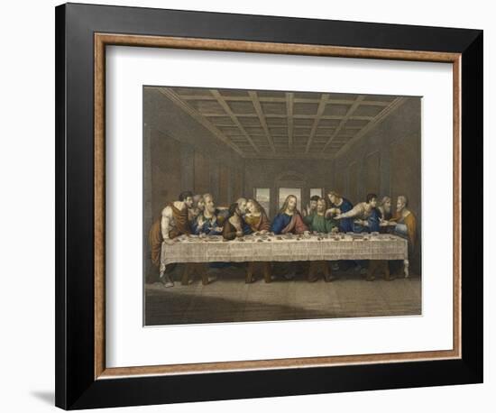 Jesus' Last Supper with His Disciples-Thouvenin-Framed Photographic Print