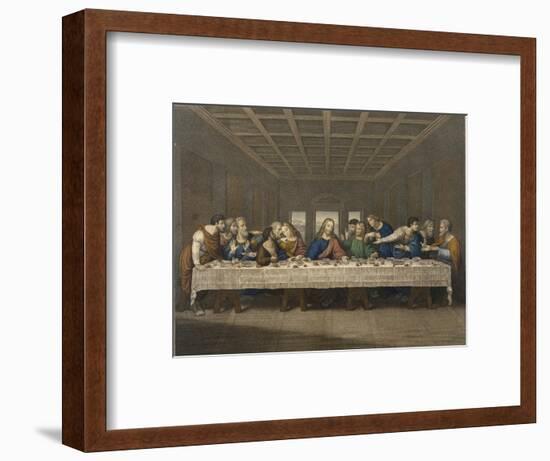 Jesus' Last Supper with His Disciples-Thouvenin-Framed Photographic Print