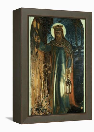 Jesus, Light of the World-William Holman Hunt-Framed Premier Image Canvas