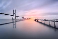 Toledo city foggy morning-Jesús M. García-Photographic Print