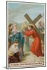 Jesus Meets His Mother. the Fourth Station of the Cross-null-Mounted Giclee Print