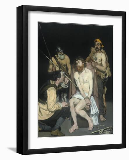 Jesus Mocked by the Soldiers, 1865-Edouard Manet-Framed Giclee Print