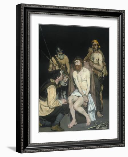 Jesus Mocked by the Soldiers, 1865-Edouard Manet-Framed Giclee Print