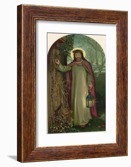 Jesus of Nazareth Religious Leader of Jewish Origin-William Holman Hunt-Framed Photographic Print