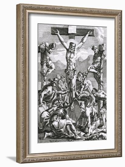 Jesus on Cross-null-Framed Art Print