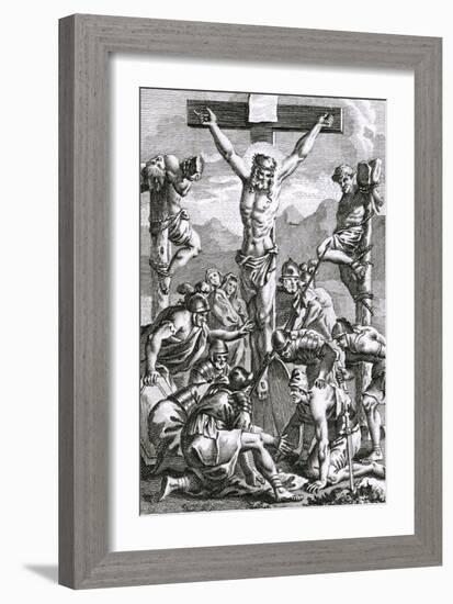 Jesus on Cross-null-Framed Art Print