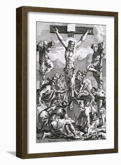 Jesus on Cross-null-Framed Art Print