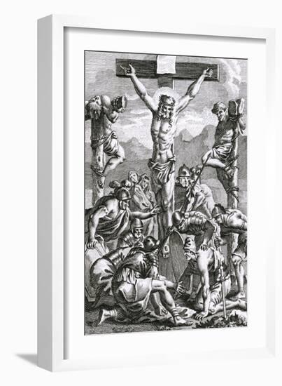 Jesus on Cross-null-Framed Art Print