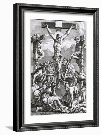 Jesus on Cross-null-Framed Art Print
